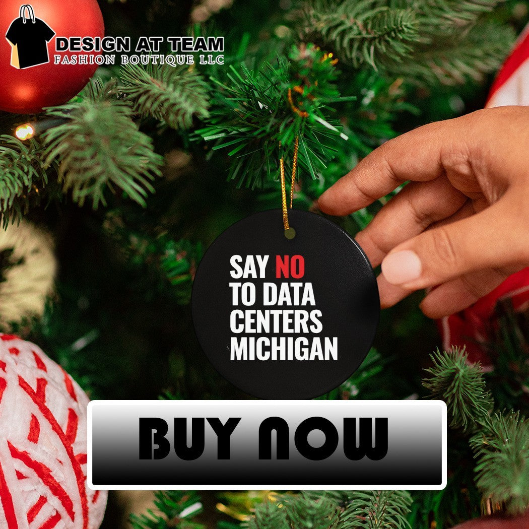 Protest data centers say no to data centers Michigan shirt