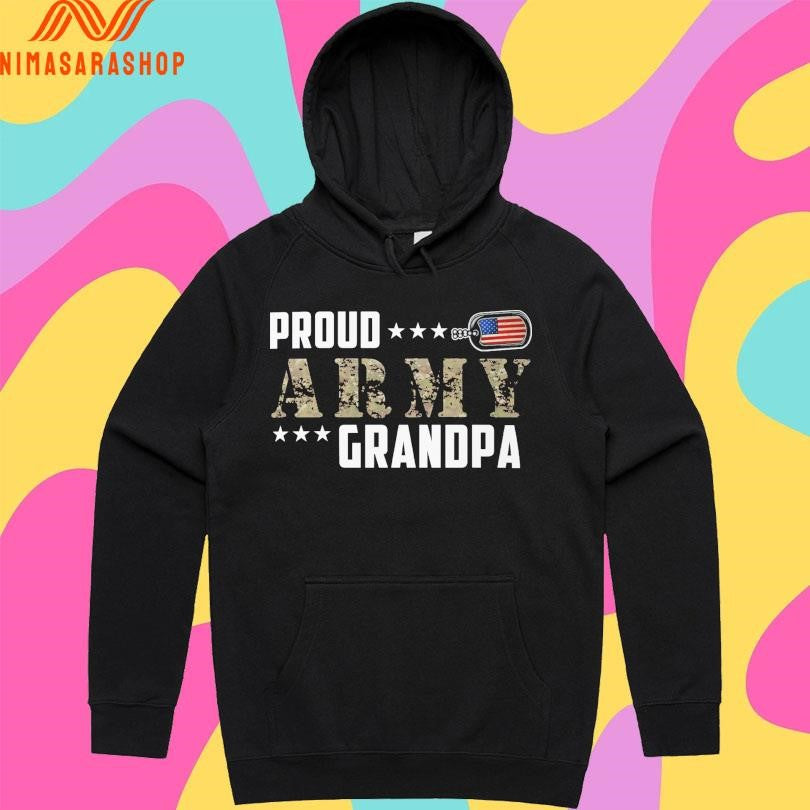 Proud Army Grandpa American Shirts