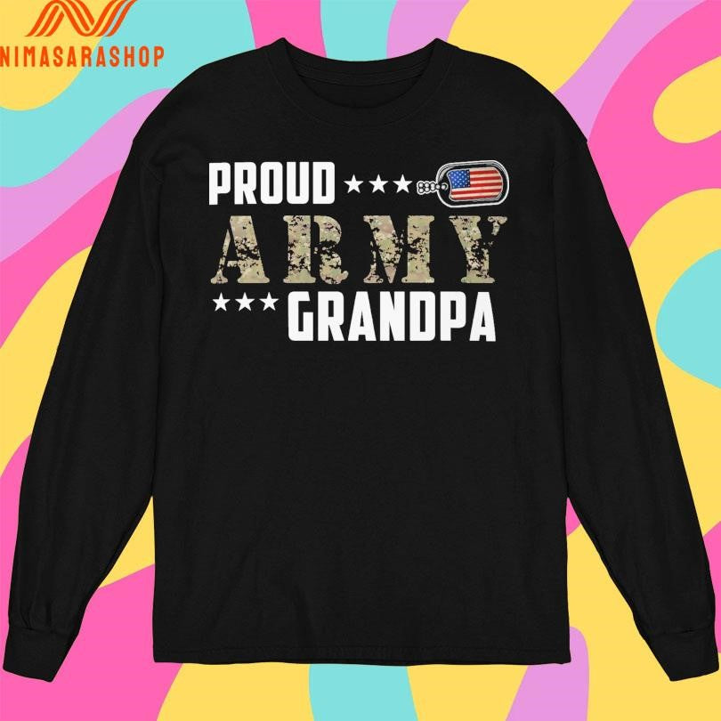Proud Army Grandpa American Shirts