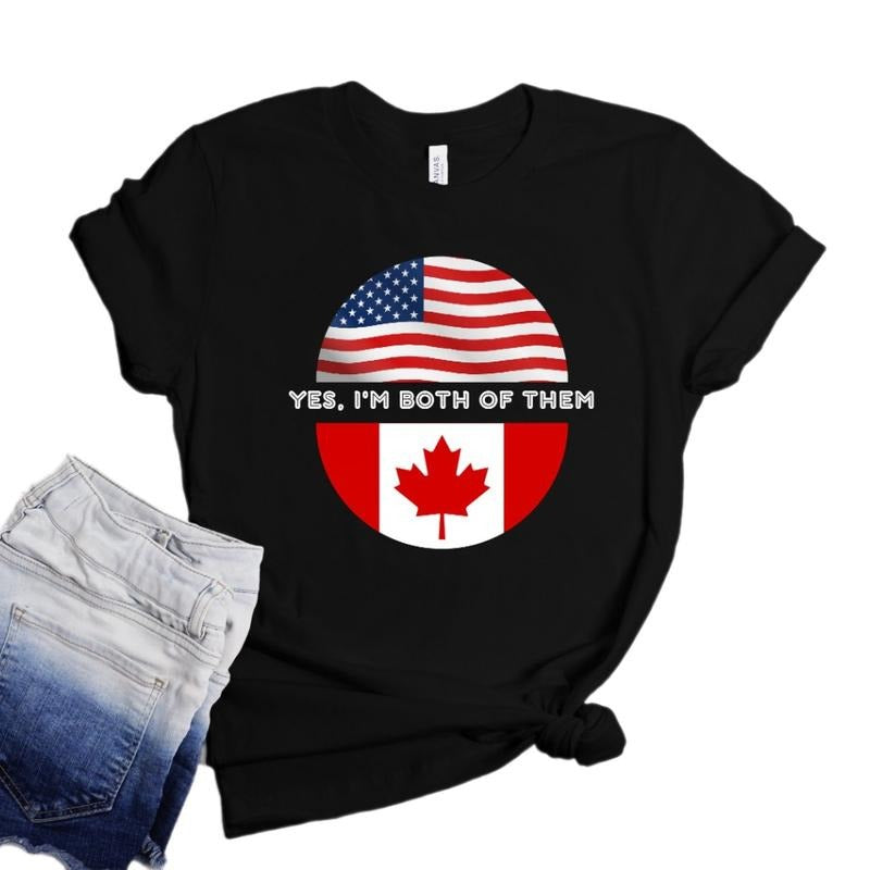 Proud Canadian T-Shirt - Canada Day Gift, Canada Pride Tee Hoodie, Sweatshirt | UrbanDripWear.com