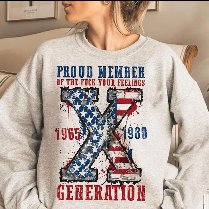 Proud Member Fck Your Feelings Generation Shirt, 4th of july Shirt, American Flag Design Shirt, Usa Shirt, America Shirt,...