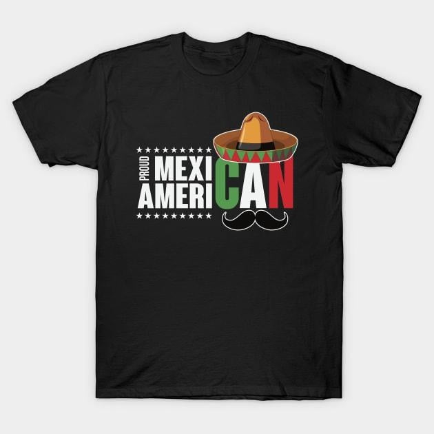 Proud Mexican American T-Shirt - Bold Patriotic Graphic Tee for Men & Women Hoodie, Sweatshirt | UrbanDripWear.com