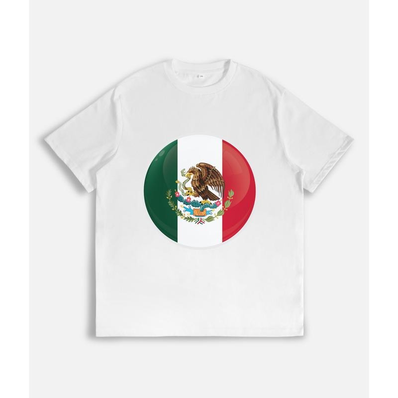 Proud and Patriotic T - Shirt: Mexican Flag Emblem Hoodie, Sweatshirt | UrbanDripWear.com