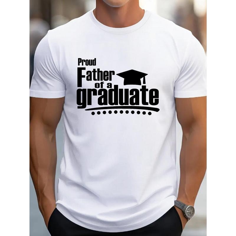 Proud graduate father, men's T-shirt comfortable fit, fitness sports outdoors Made in USA Hoodie, Sweatshirt