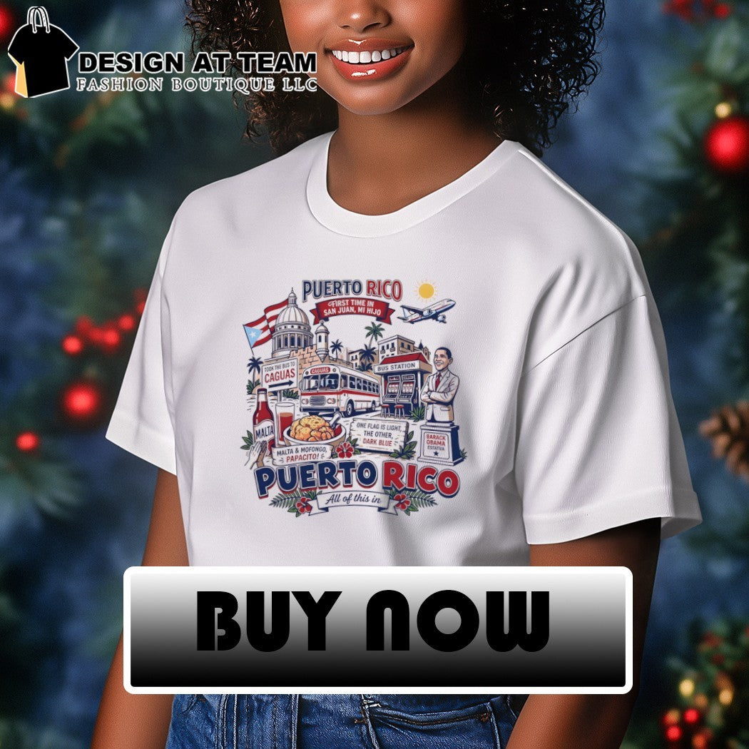 Puerto Rico First time in San Juan Travel all of this in shirt