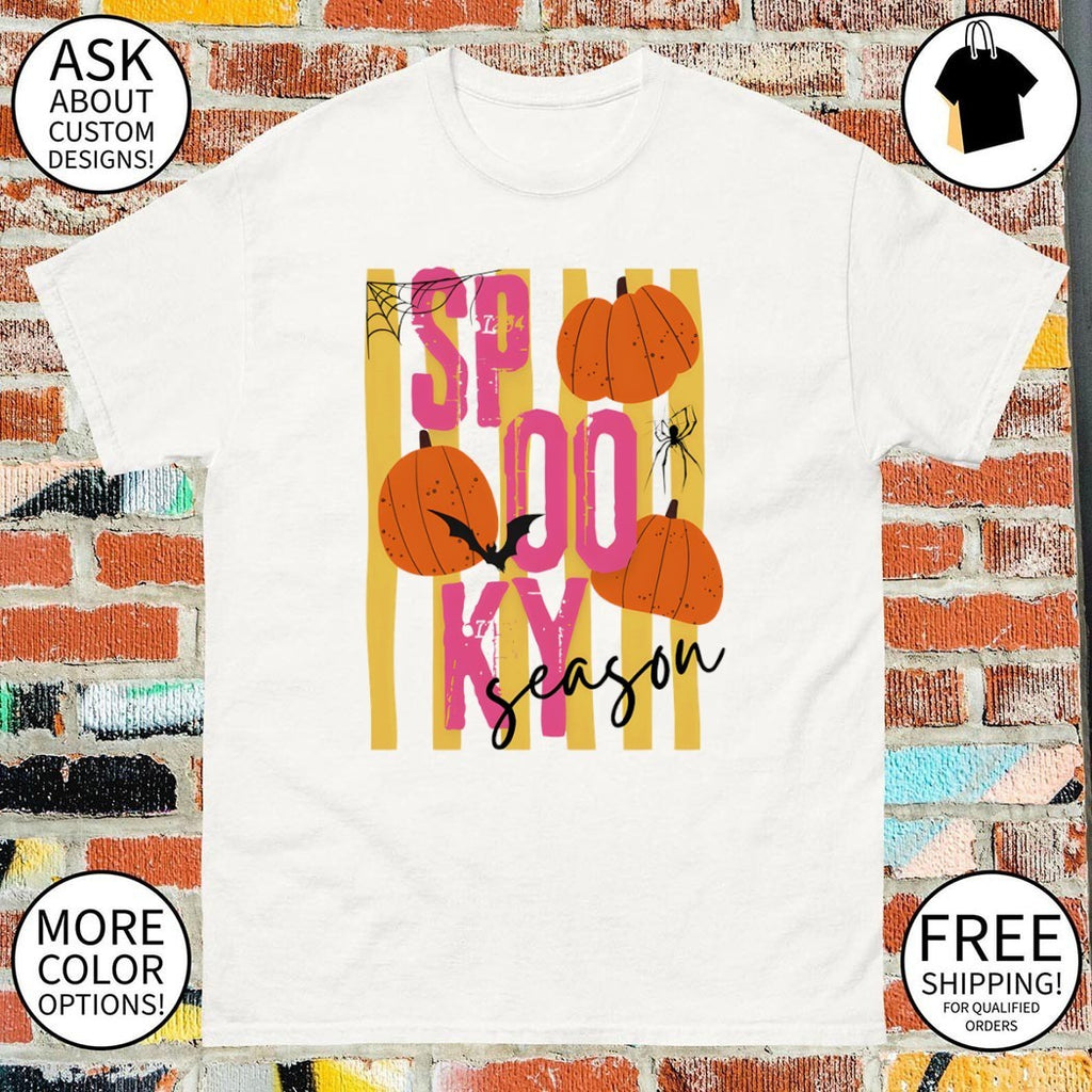 Pumpkin preppy spooky season Halloween 2026 shirt