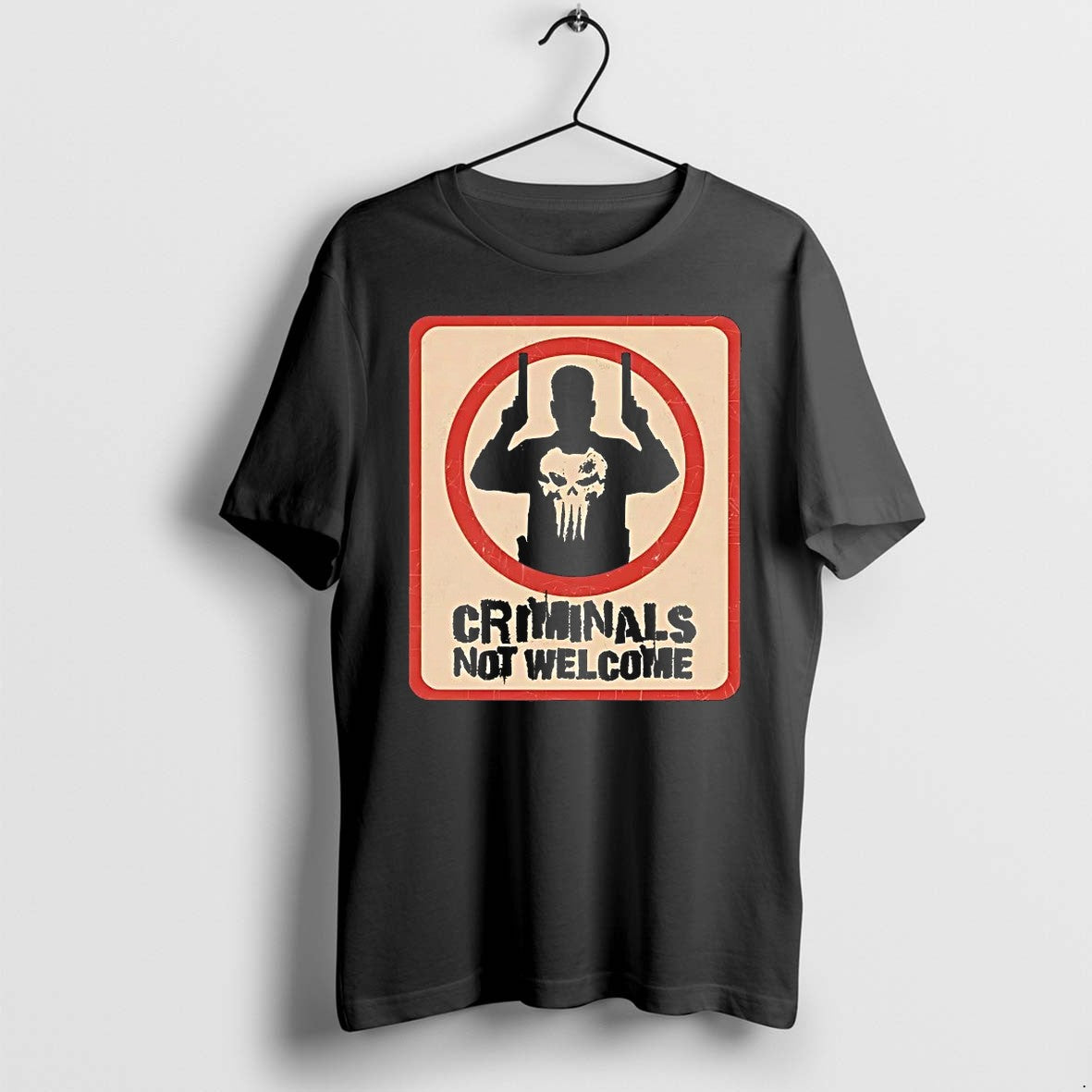 Punisher Criminals Not Welcome Tshirts Sweater Hoodie Jpg