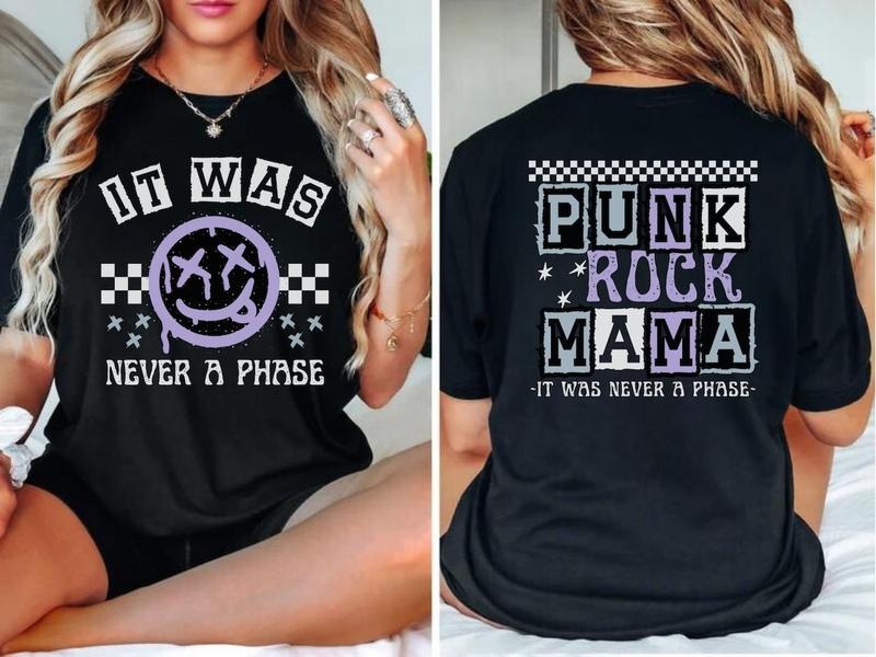 Punk rock Moms Club Graphic Tshirt, emo Mama Shirt, mama tour shirt, Tattooed Mother gift Hoodie, Sweatshirt
