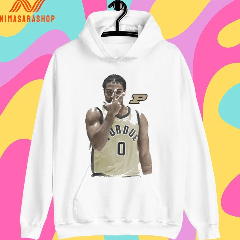 Purdue Boilermakers Men’s Basketball CJ Cox Portrait Shirts