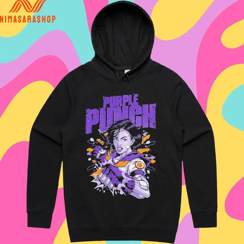 Purple Punch Out Shirts