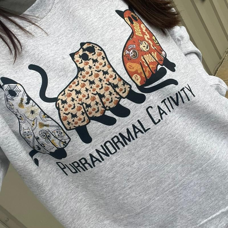 Purranormal Cativity Sweatshirt T-Shirts, Hoodie | UrbanDripWear.com