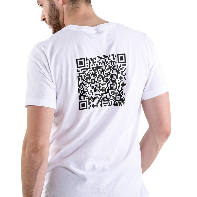 QR CODE, SHOW ME THEM TTS, Unisex, Cotton Menswear T-Shirt Hoodie, Sweatshirt | UrbanDripWear.com