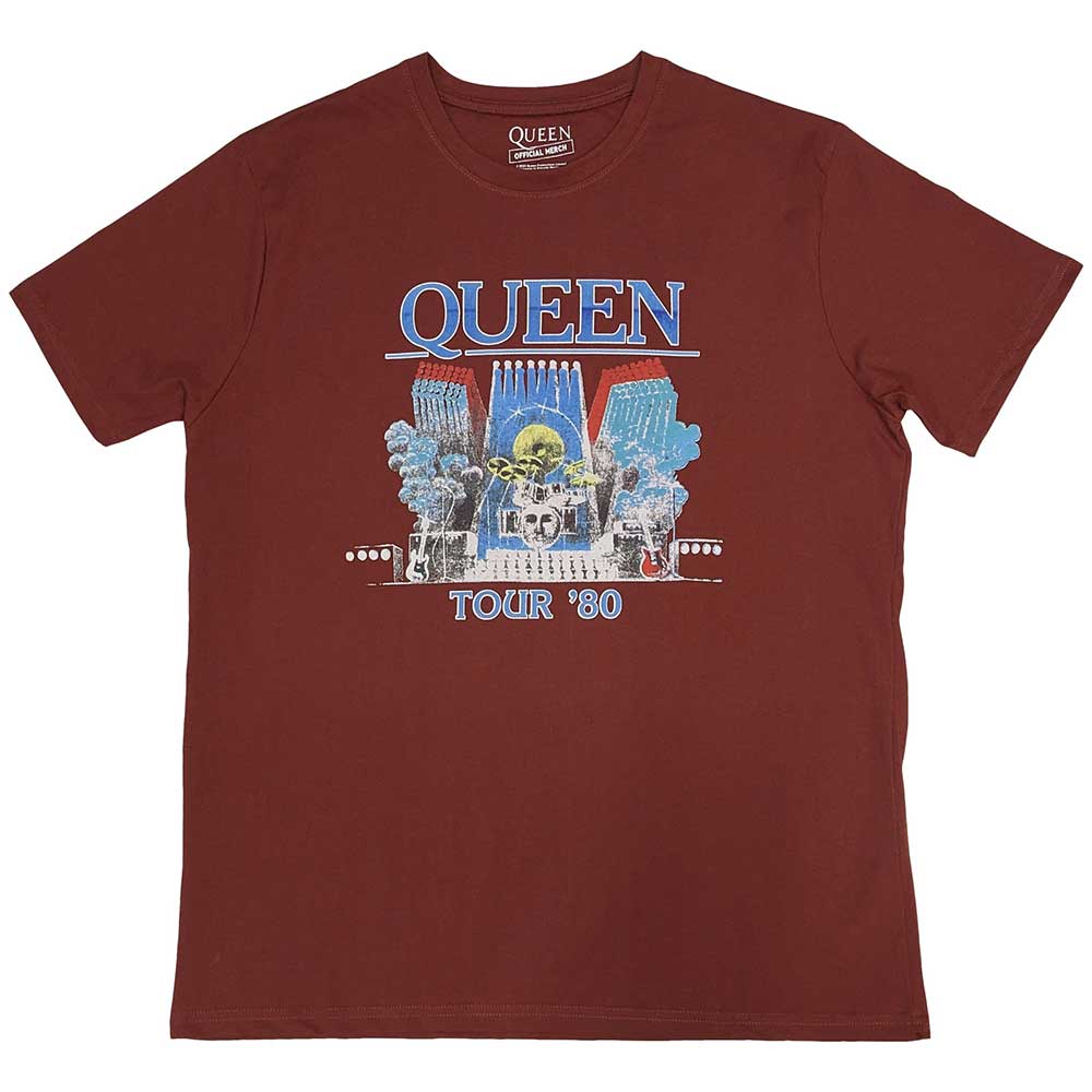QUEEN Attractive T-shirt, Tour '80