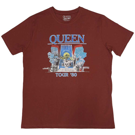 QUEEN Attractive T-shirt, Tour '80