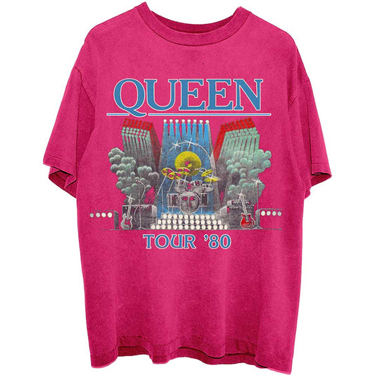 QUEEN Attractive T-Shirt, Tour '80 Style001