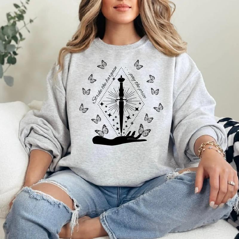 Quicksilver Fantasy Sweatshirt, Bookish Sweater, Bookworm Tee Shirt Hoodie | UrbanDripWear.com