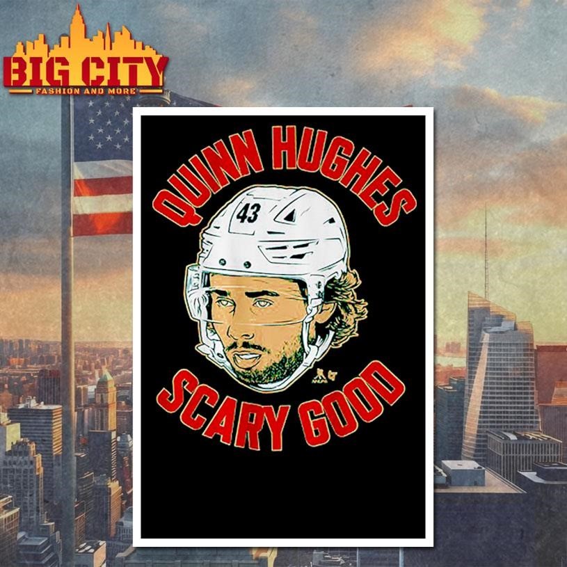 Quinn Hughes Ghost Eyes Shirt