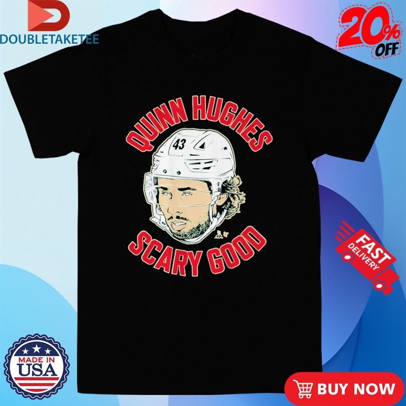 Quinn Hughes Scary Good Ghost Eyes Minnesota Wild Shirts