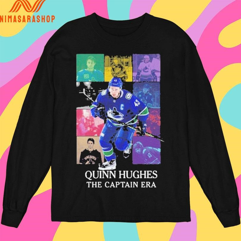 Quinn Hughes The Captain Era USA Shirts