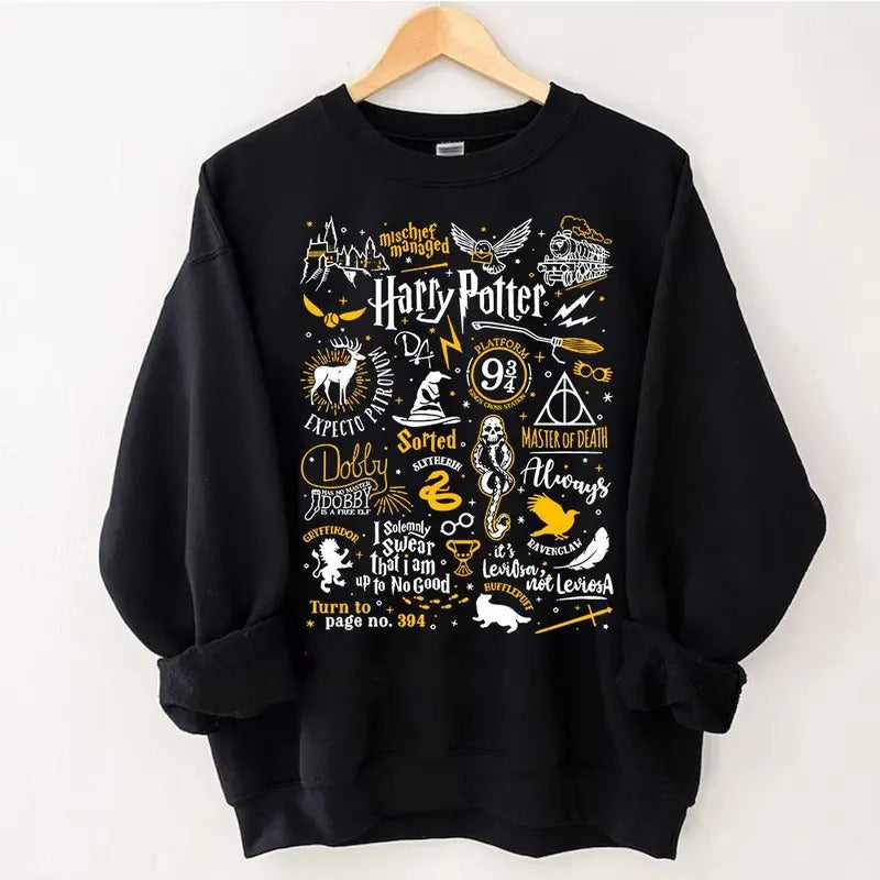 Quotes Sweatshirt Cotton Relaxed Fit, Sweatshirt hot trend T-Shirts, Hoodie | UrbanDripWear.com