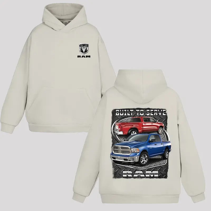 RAM Trucks HEMI Hoodie Dodge RAM 1500 American Truck Mens Sweatshirt Hoodie T-Shirts | UrbanDripWear.com