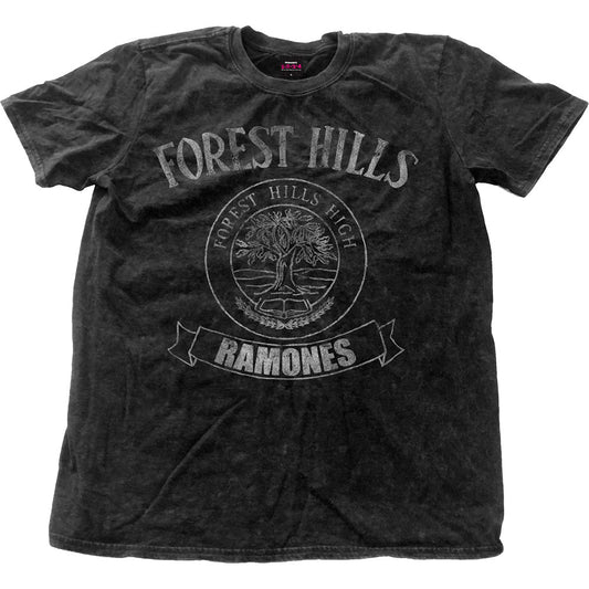 RAMONES Attractive T-Shirt, Forest Hills Vintage Style001