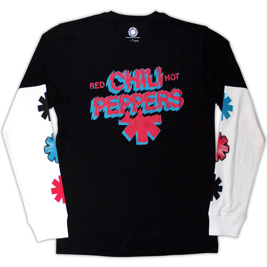 RED HOT CHILI PEPPERS Attractive T-Shirt, Shock Logo