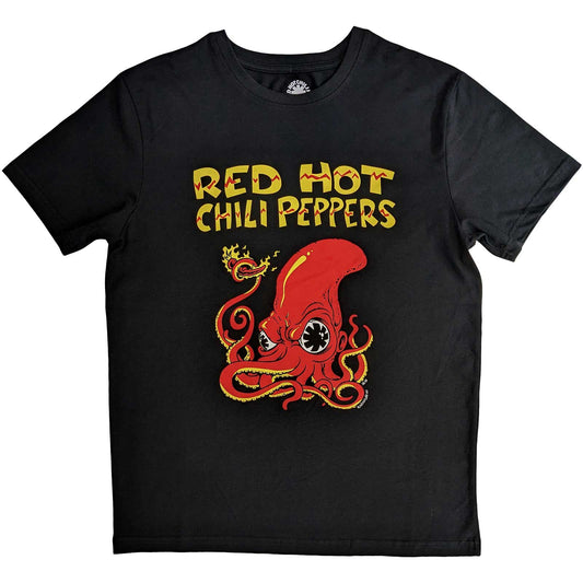 RED HOT CHILI PEPPERS Attractive T-Shirt, Octopus Style001