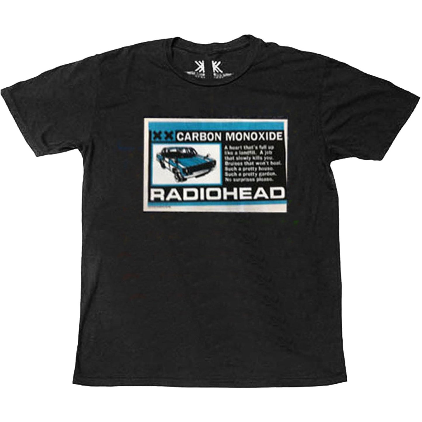 Radiohead Unisex T-shirt - Carbon Patch