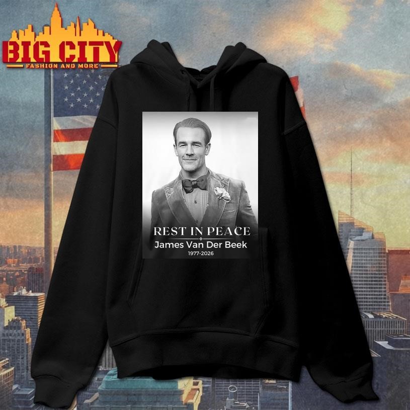 RIP Peace James Van Der Beek 1977 – 2026 Shirt