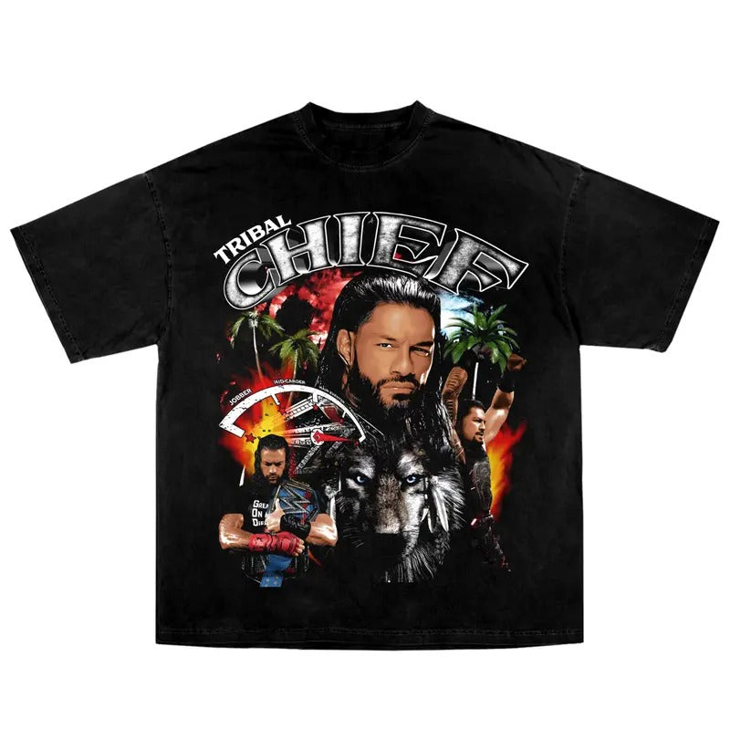 ROMAN REIGNS TEE | VINTAGE TEE GRAPHIC T-SHIRT SWEATSHIRT HOODIE | SPORT TEE | GIFT FOR FAN | UrbanDripWear.com