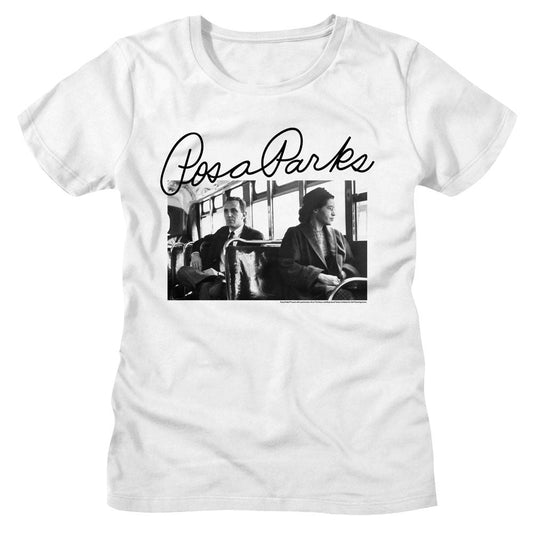 ROSA PARKS T-Shirt, Rosa Parks Photo And Signature