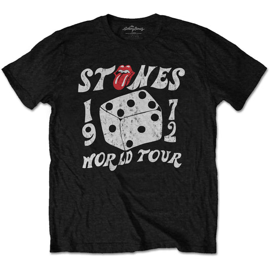 THE ROLLING STONES Attractive T-Shirt, Dice Tour '72
