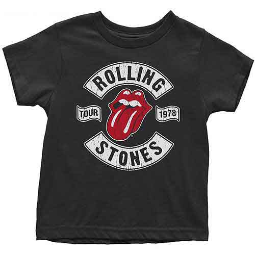 THE ROLLING STONES Attractive Kids T-shirt, Us Tour 1978 Style001