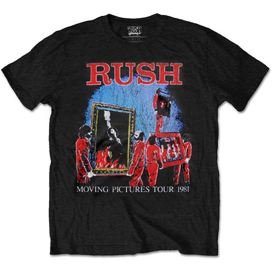 Rush | Official Band T-Shirt | Moving Pictures Tour