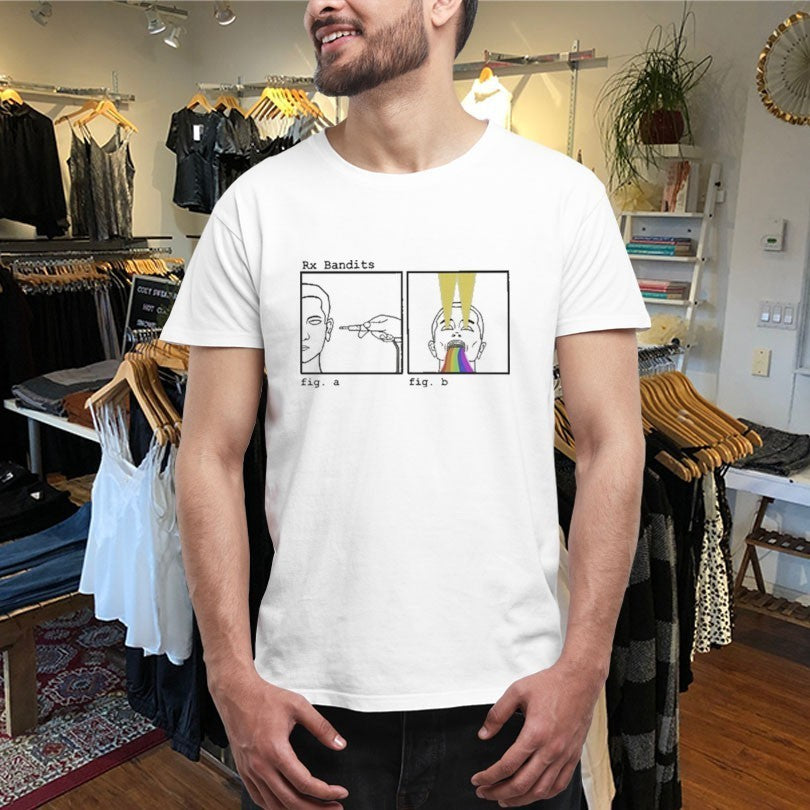 RX Bandits Plug Into The Rainbow Shirts