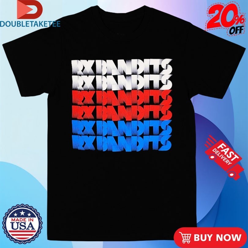 RX Bandits Typography Shirts