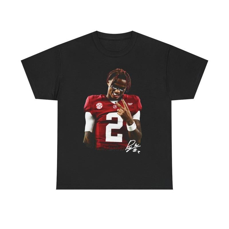 RYAN WILLIAMS SHIRT Menswear Oversized Tshirt Streetwear NCAA CFB ALABAMA Crewneck Breathable Classic Comfy Short Sleeve...