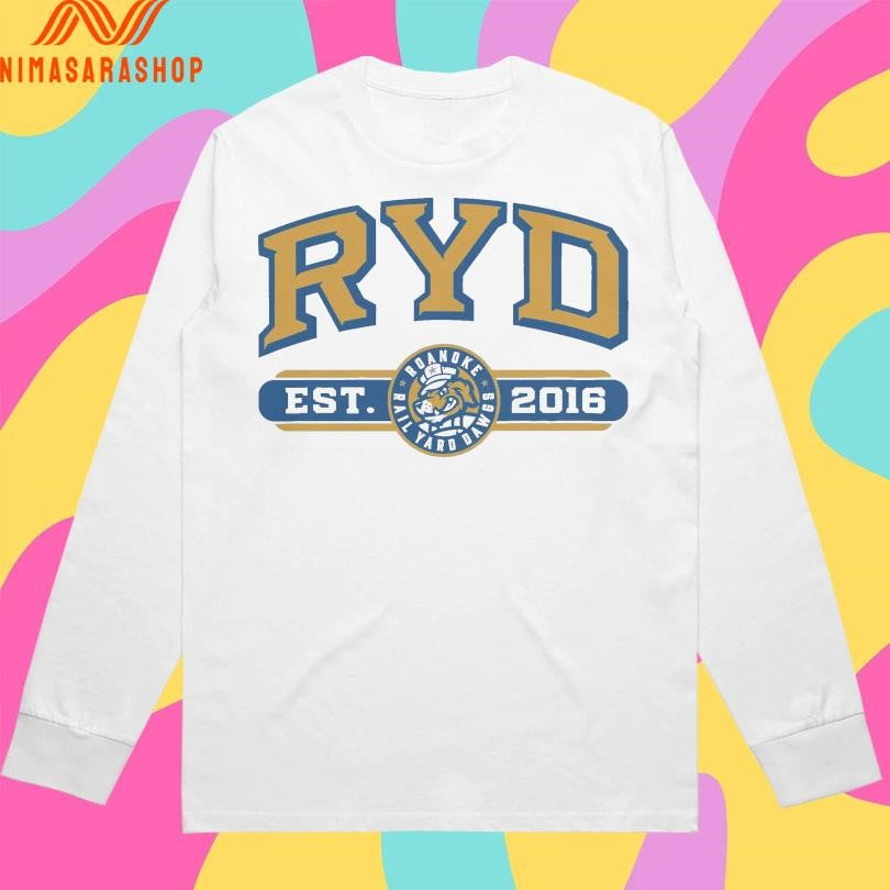 RYD Roanoke Rail Yard Dawgs Est 2016 Shirts