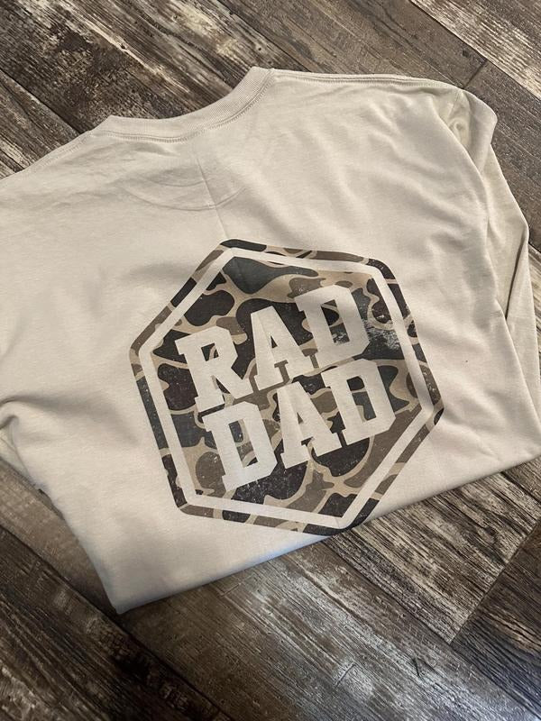 Rad Dad Camo Tshirt  T-shirt, sweater and Hoodie Sweatshirt | UrbanDripWear.com