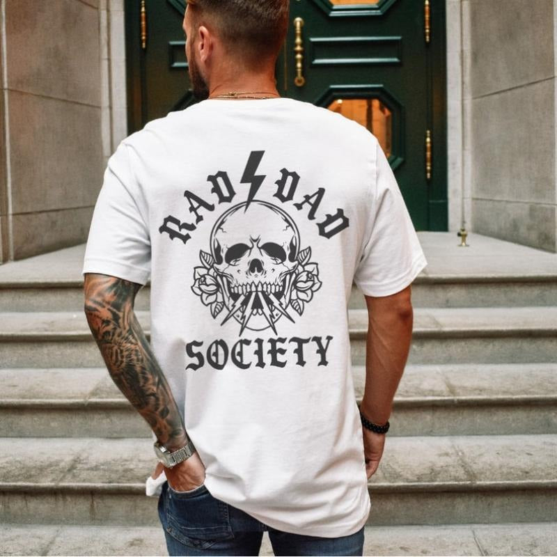 Rad Dad Society T-Shirt, Cool Dad Club, Dad Life Tee, First Fathers Day Present, Dad of Girl, Dad with boys, Gift For...