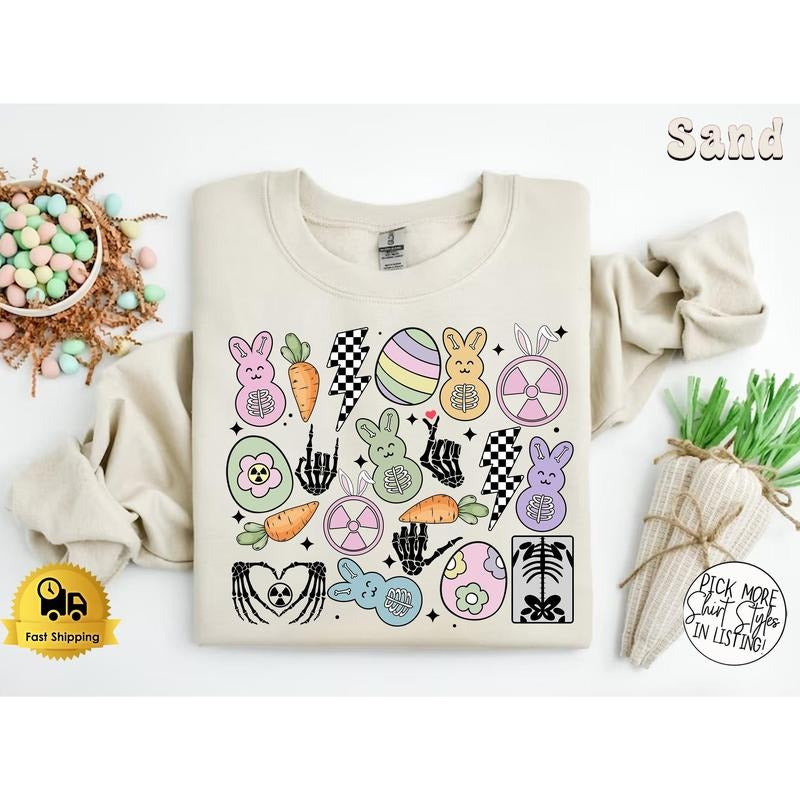 Rad Tech Radiology Easter Shirt, Easter Rad Tech Shirt Best Price Hoodie, Sweatshirt | UrbanDripWear.com