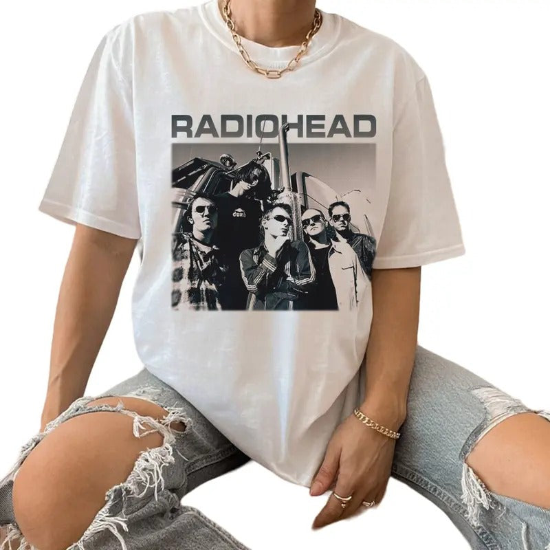 Radio.head T Shirt, Radiohead 90s Band T Shirt, Radio,head Fan T Shirt Hoodie, Sweatshirt | UrbanDripWear.com
