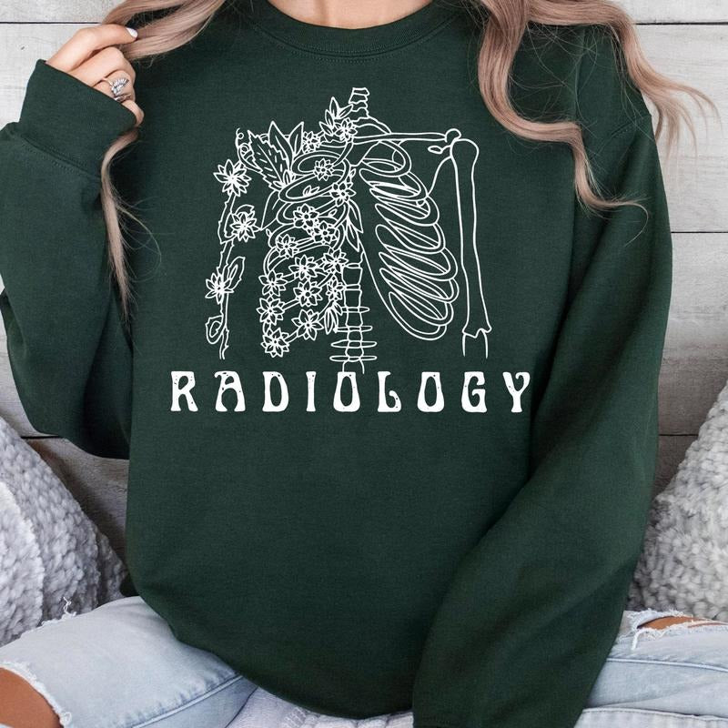 Radiology Skeleton Shirt, Rad Tech Gifts, Xray Gifts Best Price Hoodie, Sweatshirt | UrbanDripWear.com