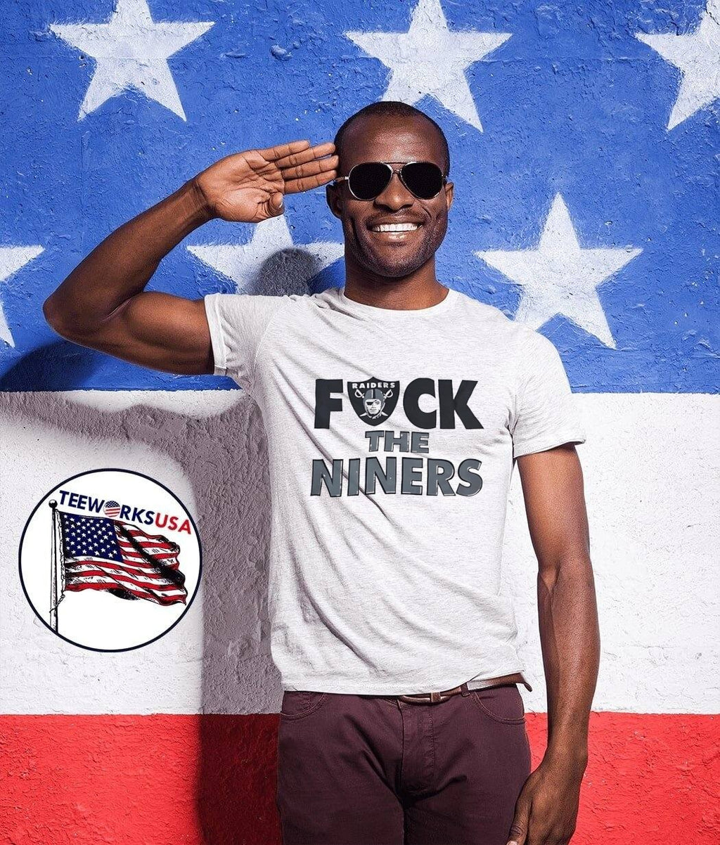Raiders Apparel Fuck the Niners T-Shirt
