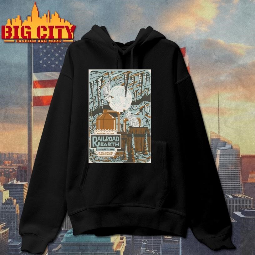Railroad Earth Grundy County CO TN Feb 21 2026 Poster Shirt