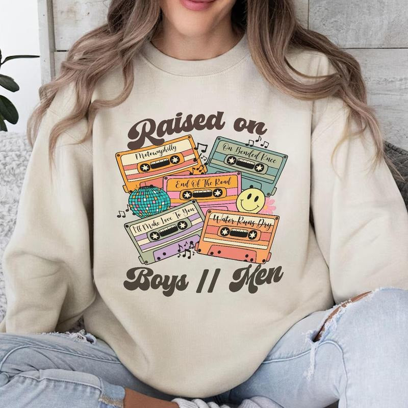 Raised On Boy II Men Tshirt, Sweatshirt, Hoodie | UrbanDripWear.com