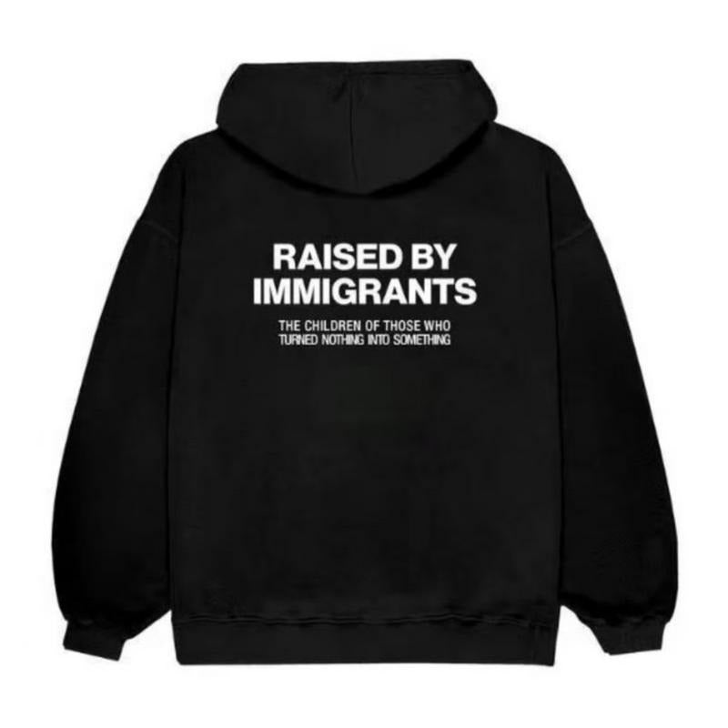 Raised by immigrants,  hoodies, dreamer hoodies, proud daughter tops, traditional Spanish shirts, Mexican cultural...