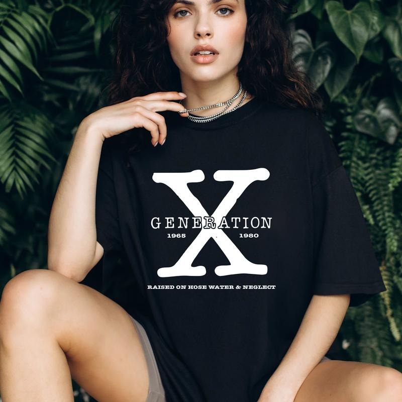 Raised on Hose Water and Neglect T-Shirt Generation X T-Shirt Comfort Fabric Hoodie, Sweatshirt | UrbanDripWear.com