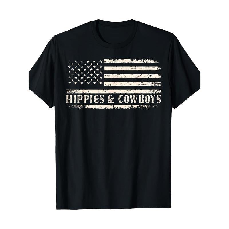 Raisin Hell With Hippies And Denim Country T-Shirt-220G made in usa Hoodie, Sweatshirt | UrbanDripWear.com